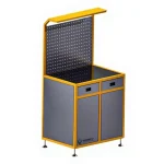 Standard 2 Drawer Single Cabinet Workbench