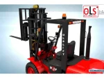 6 meter 3.5 Ton Triplex Chinese Diesel Forklift - Image 4