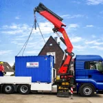 12900 Kg (23.1 Mt.) Vehicle-Mounted Folding Boom Mobile Crane
