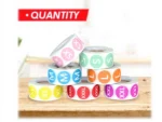4000 Pieces of 8-Roll Colorful Adhesive Size Labels - Image 5