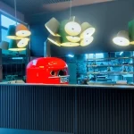 165x165 cm Rotating Base Electric Pizza Oven