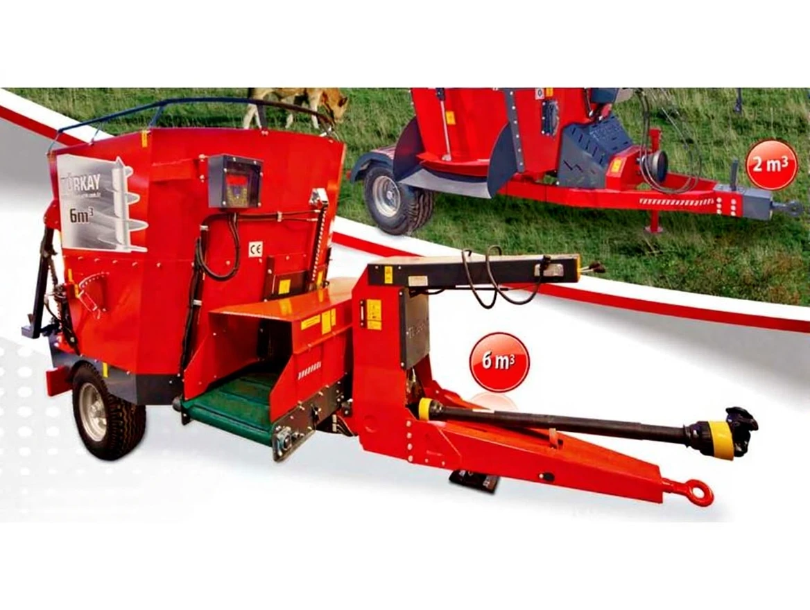 esxx19meh1rmr0cvqr49phwttm 20 m³ Vertical Feed Mixing Machine - Image 1