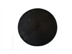 10 Pcs Round Black Rubber Mat For Gsm Round Fabric Cutter Board