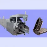 350X700 mm Waffle Sheet Baking Oven