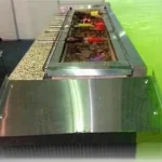 40x100 cm Rotary Grill