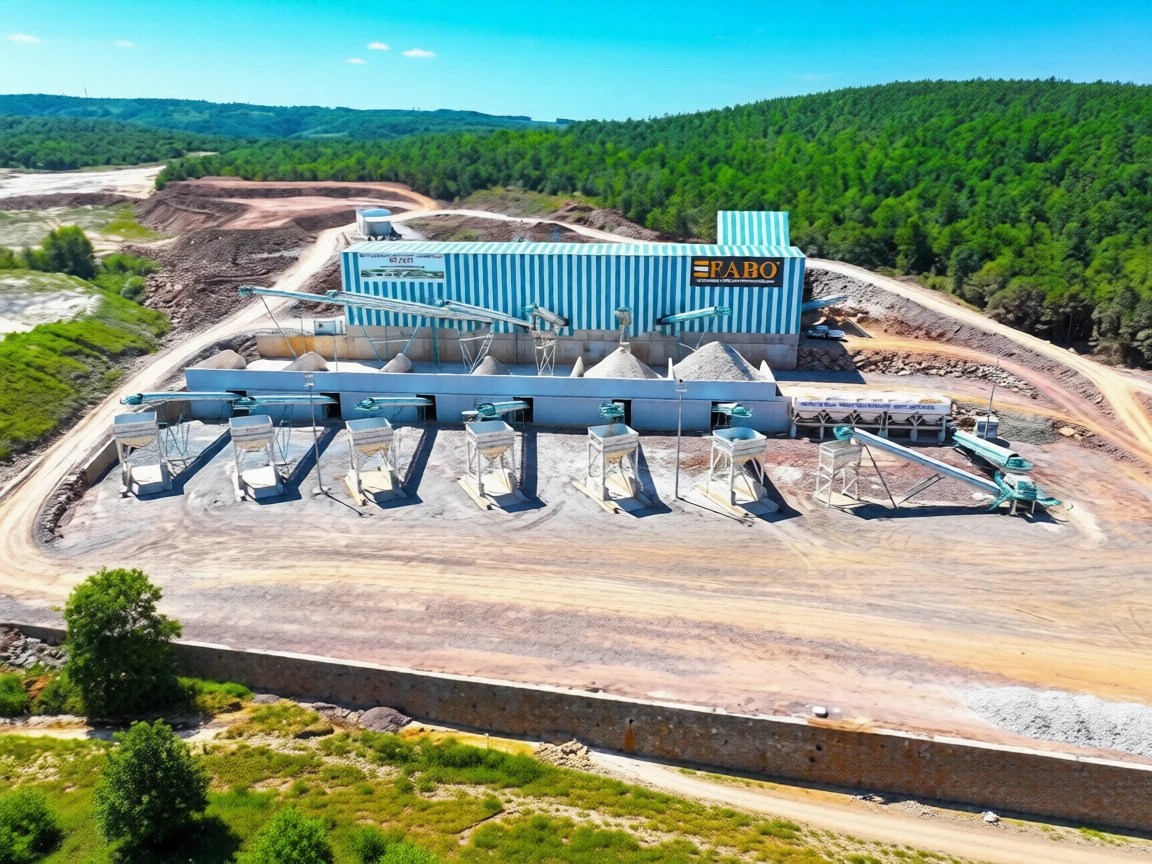 ezg0embyesrmt0cwamebkcamx8 400 Ton/Hour Capacity Fixed Crushing and Screening Plant - Image 1