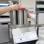 250-500 Kg / Hour Fruit Vegetable Slicing Machine