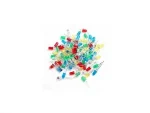 100 Piece 3 mm Mushroom LED Light Diode Set - Image 2