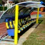 2 Meter 4 Person Technical Team and Substitute Player Bench