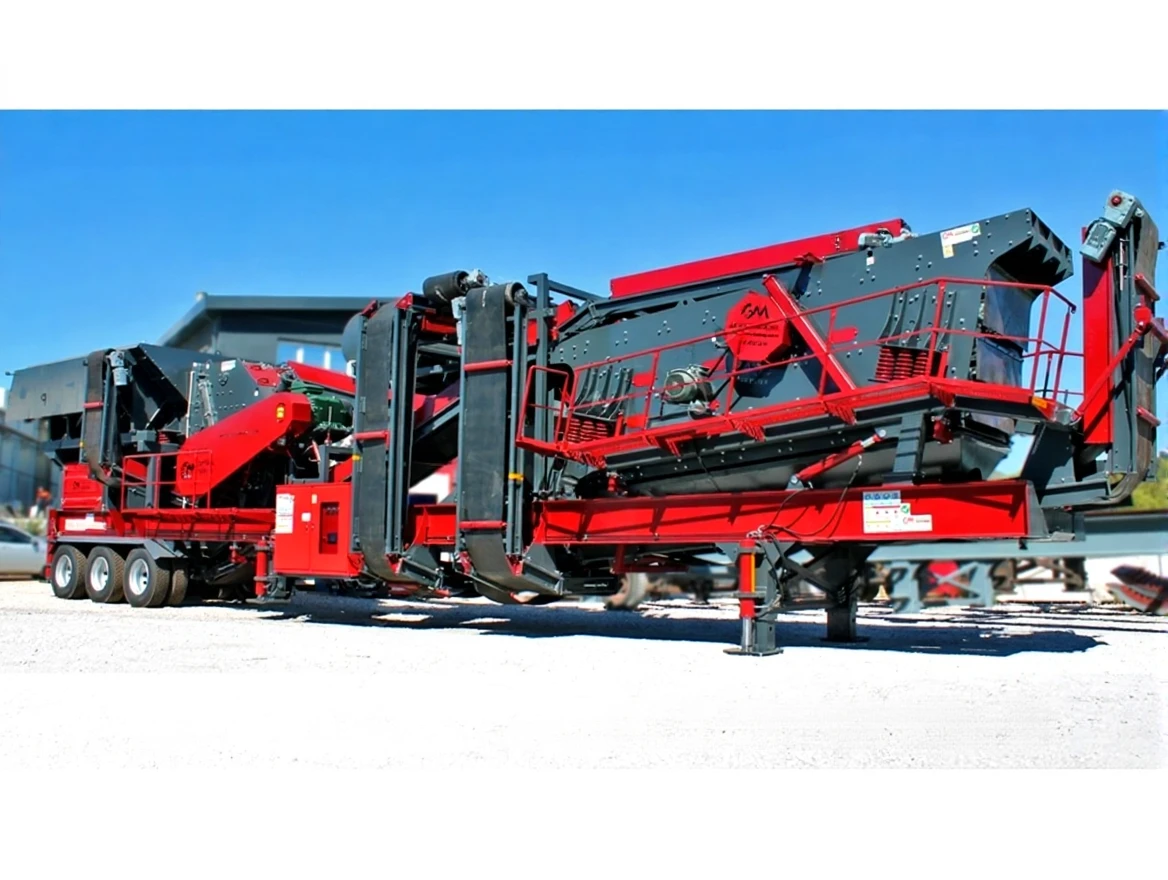 f3jd8avm0nrmr0cvb61s70gma4 180 Ton Mobile Stone Crushing Screening Plant - Image 1