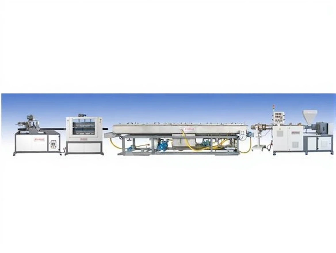f5hheah0a9rmt0cvmf892yb804 50/100 Conical Extruder Waste Water Pipe Production Line - Image 1