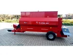 Solid Fertilizer Spreader Trailer 10 Ton Double Vertical Distributor - Image 6