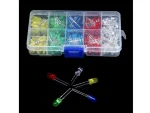 100 Piece 3 mm Mushroom LED Light Diode Set - Image 4