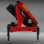 6100 Kg (14.8 Mt.) Vehicle-Mounted Folding Boom Mobile Crane