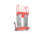 200 Kg 14 Meter Aluminum Double Mast Personnel Lift - Image 7