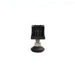40X40 mm Profile Metal Key Head M14x 50 mm Swivel Foot