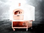 120x120 cm Rotating Base Gas Pizza Oven - Image 5