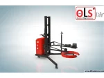 450 Kg (230 Cm) Semi-Electric Barrel Transport Stacker - Image 4