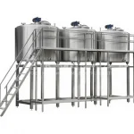 4000 Lt Yogurt Heating Cooling Process Tank