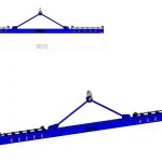 3.5 Ton Imported Type Rope Glass Transport Lifting Apparatus