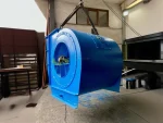 60000 m3/Hour Double Suction Snail Fan