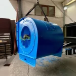 60000 m3/Hour Double Suction Snail Fan