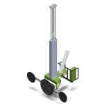 300 Kg Four Column Pneumatic Lifting Cylinder Vertical Vacuum Lifting System