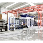 18 Pieces Automatic Briquette Paving Stone Machine