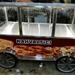 Breakfast - Simit- Pastry Cart - Manufacturing Carts and Stands