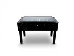 Glass Black Design Foosball Table