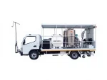 2X650 Litre Airless Cold Paint Road Line Truck