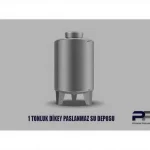 1 Ton Vertical Stainless Food Stock Tank