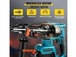 88V 5Ah Brushless Cordless Professional Breaker Drill Hilti - Image 2