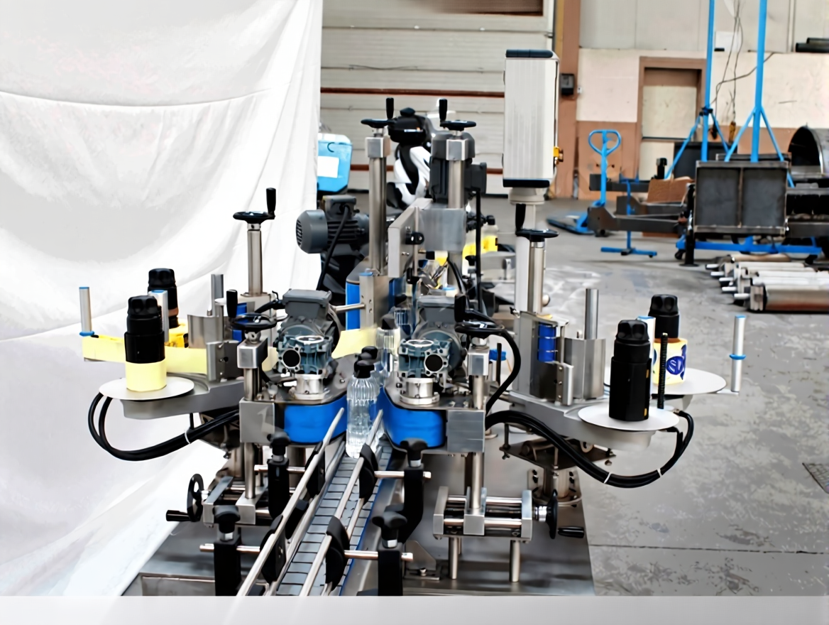 fxvy1fht3nrme0ctnk7a0rtftm Pet Pvc Glass Bottle Adhesive Label Pasting Machine - Image 1