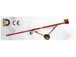 Ø14 (6120mm) Top-Mounted Electric Motor Driven Agricultural Spiral Conveyor