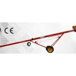 Ø14 (6120mm) Top-Mounted Electric Motor Driven Agricultural Spiral Conveyor