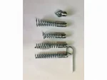 16mm Pipe and Duct Cleaning Machine Spring Tips Set