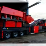 132 kW 210 mm Feed Mobile Crusher Plant