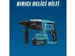 125mm Avuç Taşlama, Kırıcı Delici Hilti, Somun Sıkma Sökme Akülü 6'Lı Set - Image 4