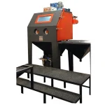 Pressure Sandblasting (Cabinet) Machine