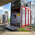 2000 Kg External Elevator for Cargo and Personnel