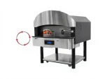 Gas and Wood-Fired Rotating Base Pizza Oven - Image 2