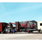 210 Ton/Hour Mobile Vertical Shaft Crusher