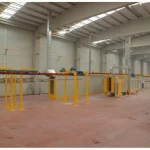 800X2300x10000 Mm Motorin/Diesel Tunnel Type Electrostatic Paint Oven