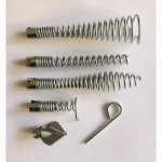 22mm Pipe and Duct Cleaning Machine Spring Tips Set