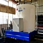 7500 Liter Fuel Tank with Pump and Cabin Above Ground Pool System