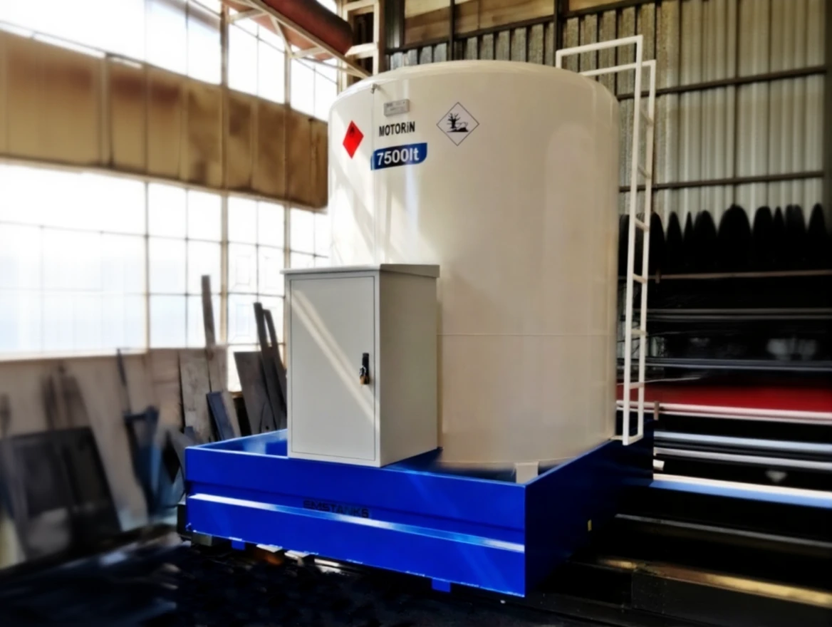 gb7p0gr6a1rmy0cvy6jsz3qqf4 7500 Liter Fuel Tank with Pump and Cabin Above Ground Pool System - Image 1