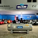300 Litre Zero 5.5 Hp, Panel, 380 Volt, Three Head 8 Bar Compressor