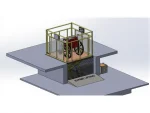 Platform 130 cm x130 cm H:1 Meter Scissor Disabled Platform - Image 4