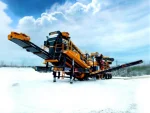 200-300 Tons / Hour Mobile Vertical Shaft Impact Crushing and Screening Plant